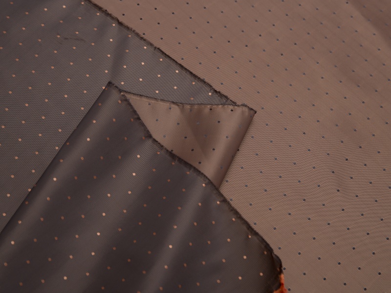 Fabraic líneáil clóite poileistear-twill clóite