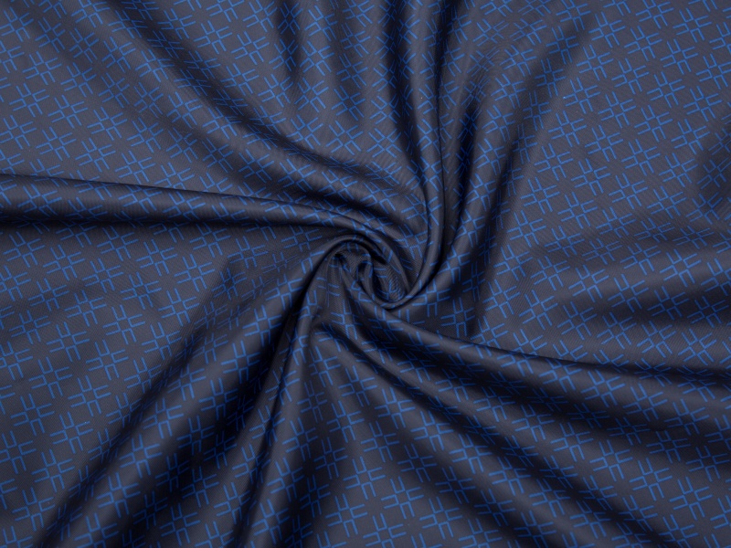 Fabraic Líneáil Clóbhuailte All-Polyester Twill