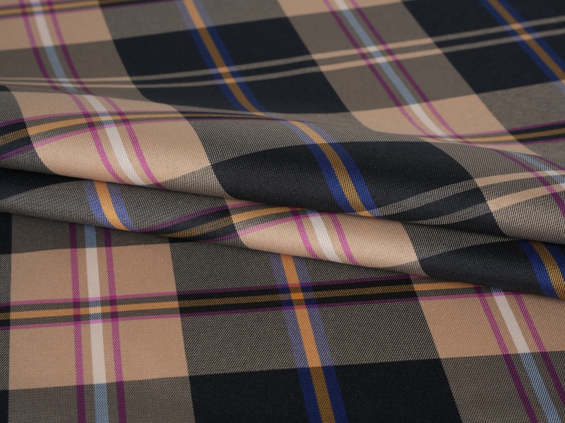 Fabraic líneáil muinchille snáth poileistir