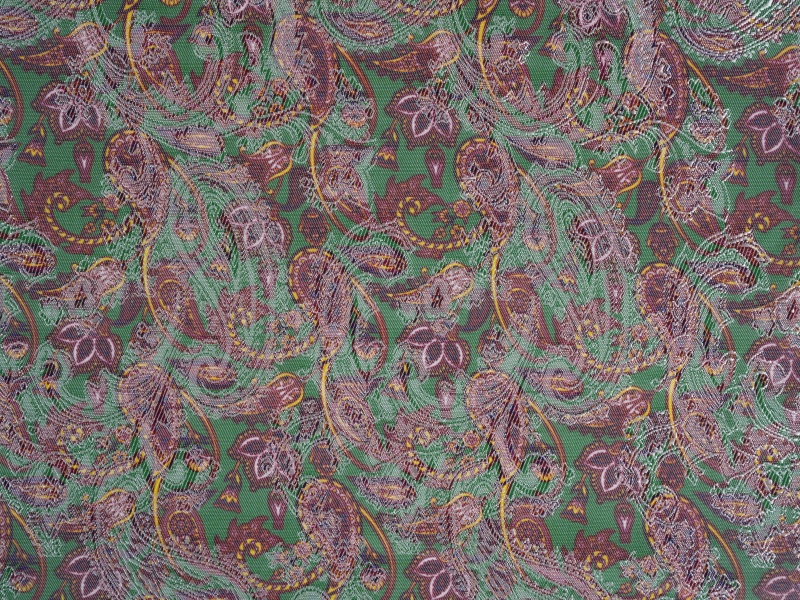 Fabraic Líneáil Clóbhuailte Jacquard All-Polyester Jacquard