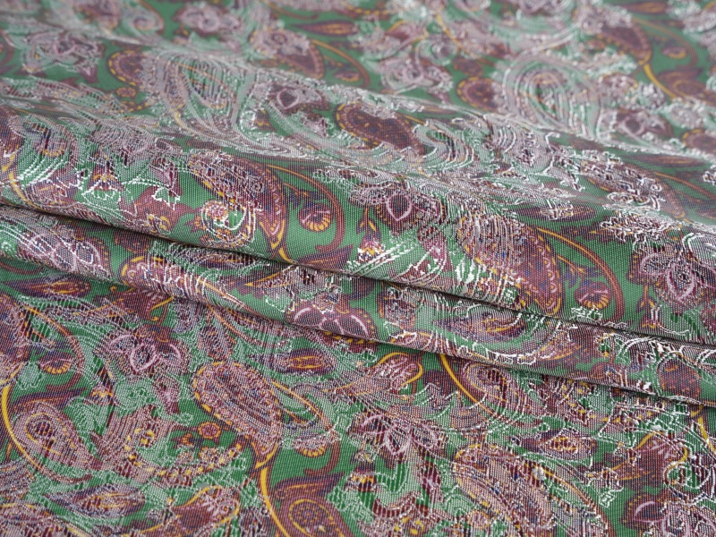 Fabraic Líneáil Clóbhuailte Jacquard All-Polyester Jacquard