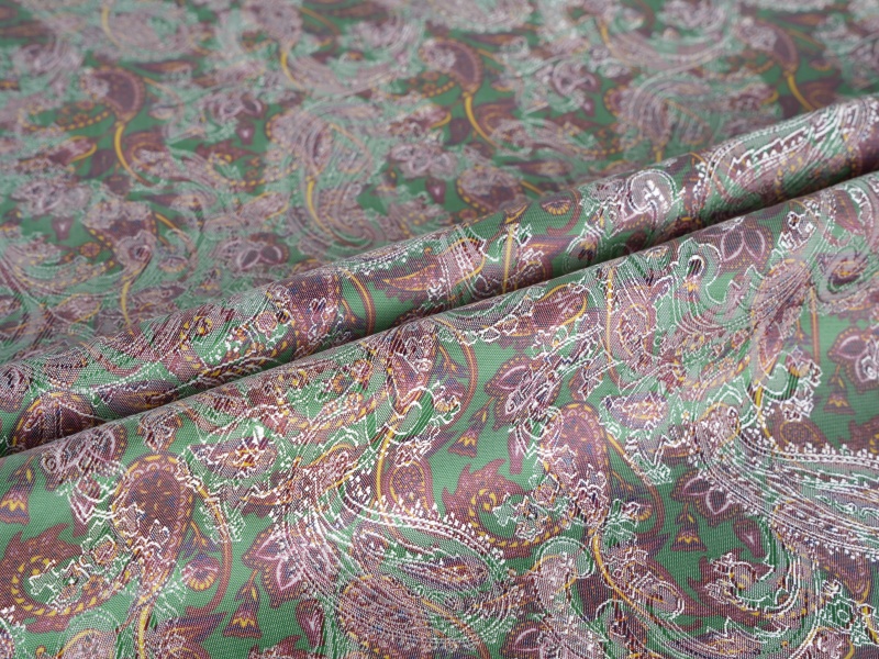 Fabraic Líneáil Clóbhuailte Jacquard All-Polyester Jacquard